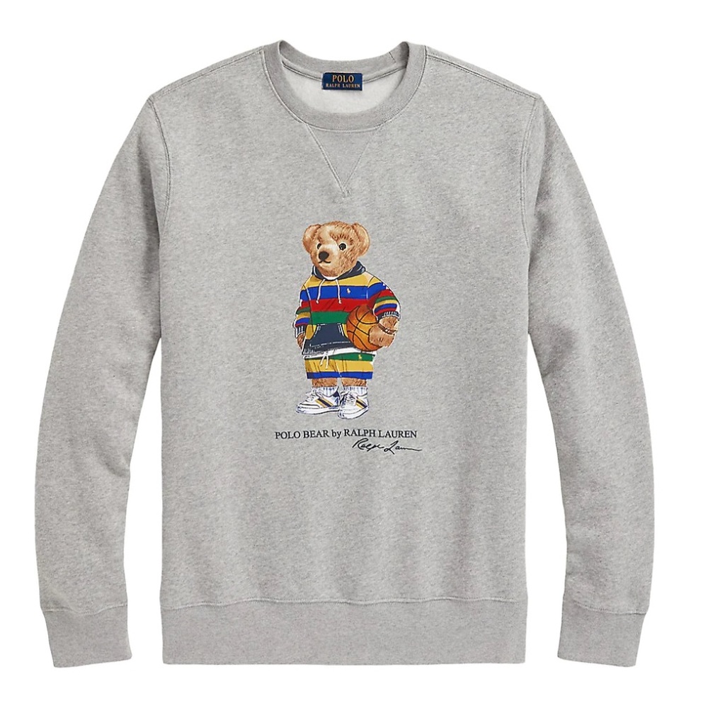 BRAND NEW Polo Ralph Lauren Polo Bear Fleece Crewneck Sweatshirt